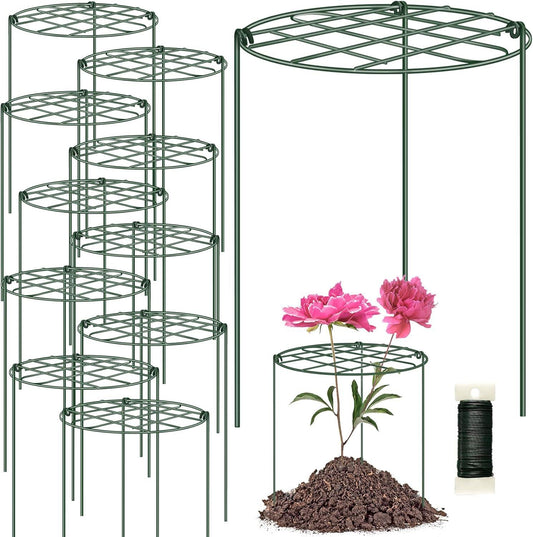 Peony Cages and Supports Grow Through Plant Supports