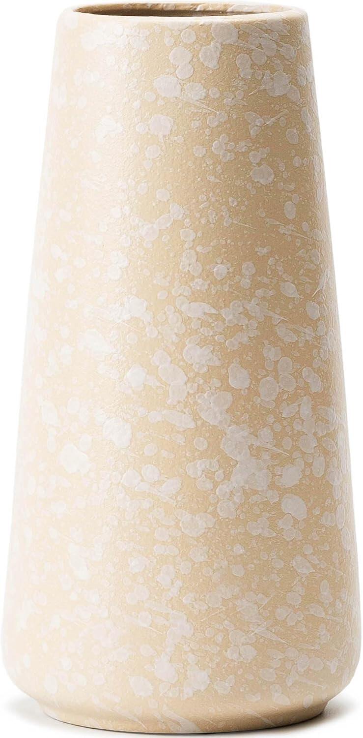 White Ceramic Flower vase, Vases for Pampas Grass