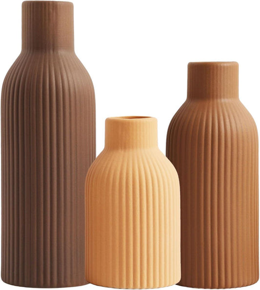 Handcrafted Ceramic Vases for Home Decor & Shelf