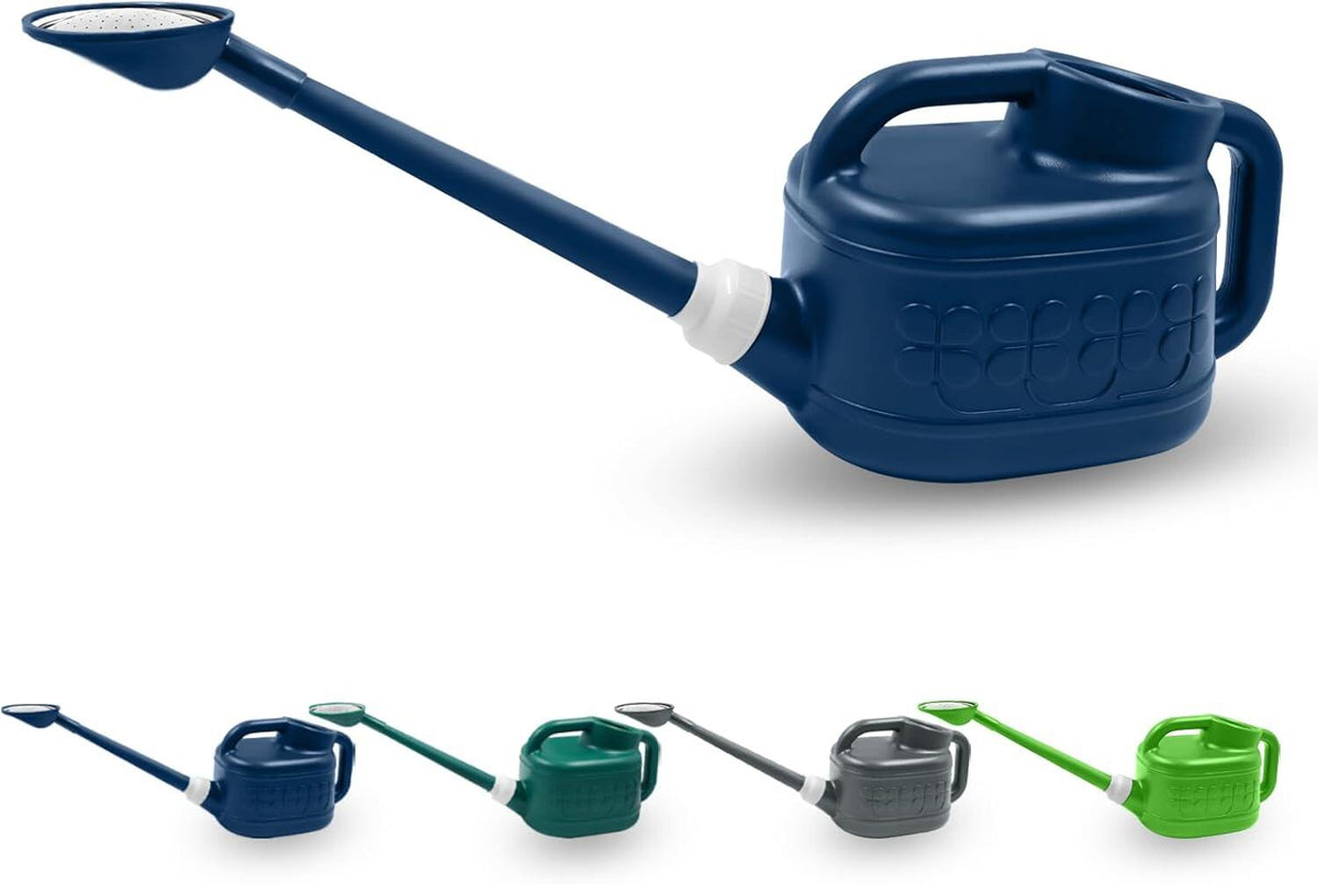 Plant Water Can with Removable Long Spout and Stainless Steel Sprinkler Head